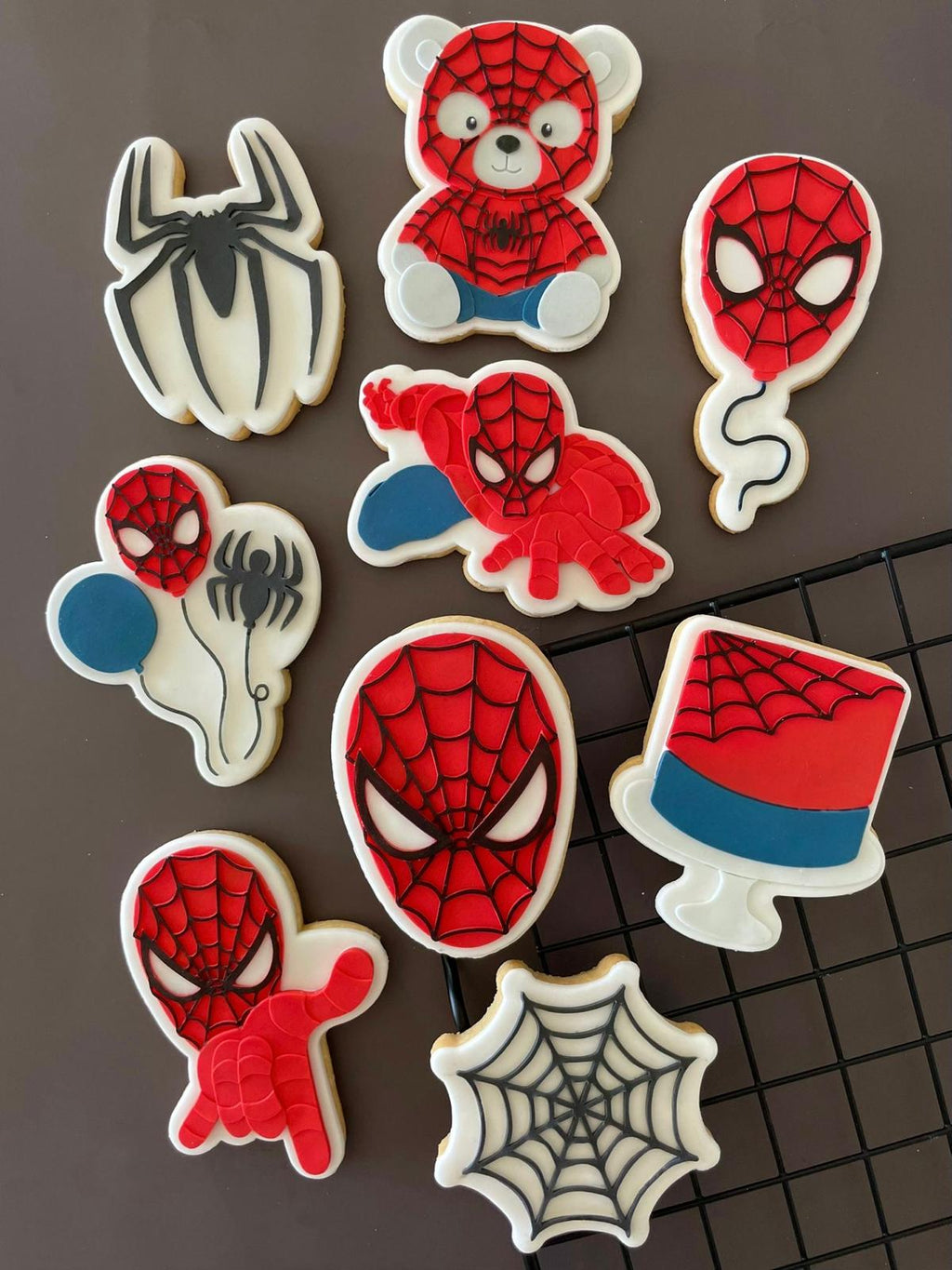 #1266 - Bear with Spiderman Costume