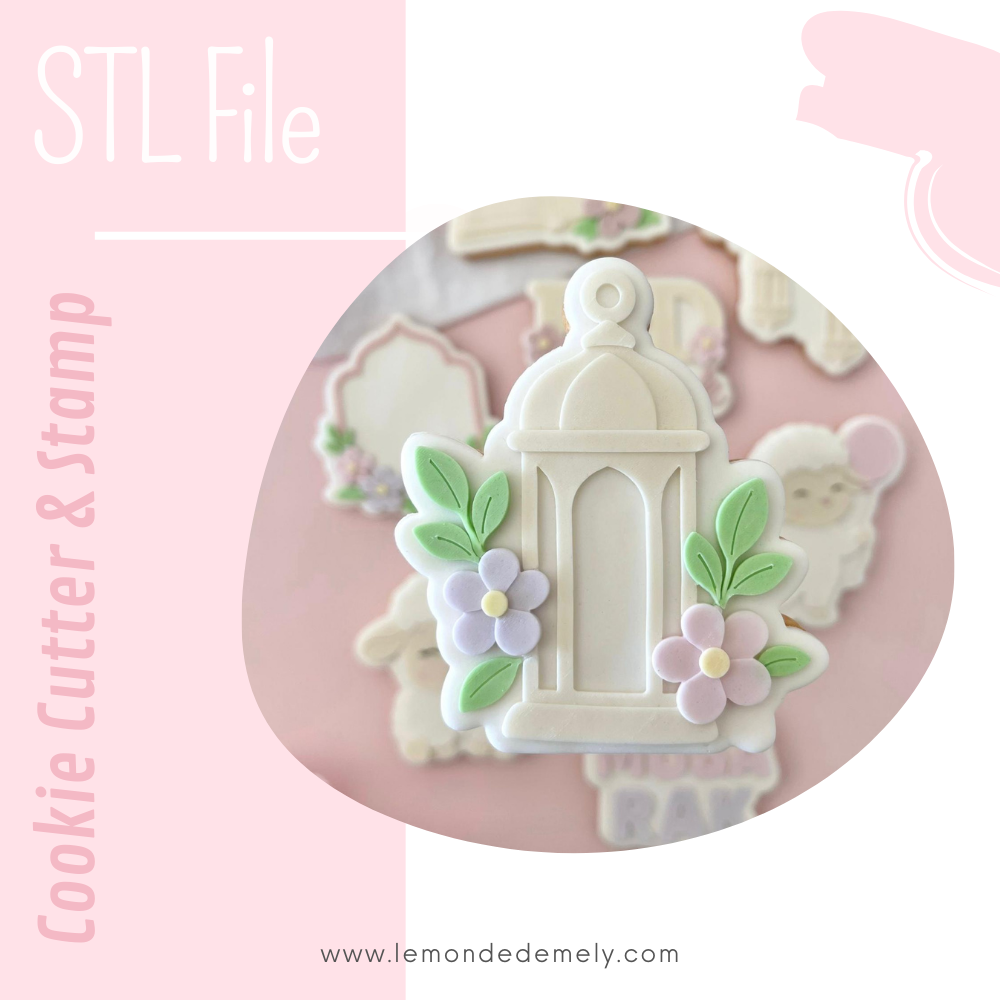 #418 - Lantern with Flowers