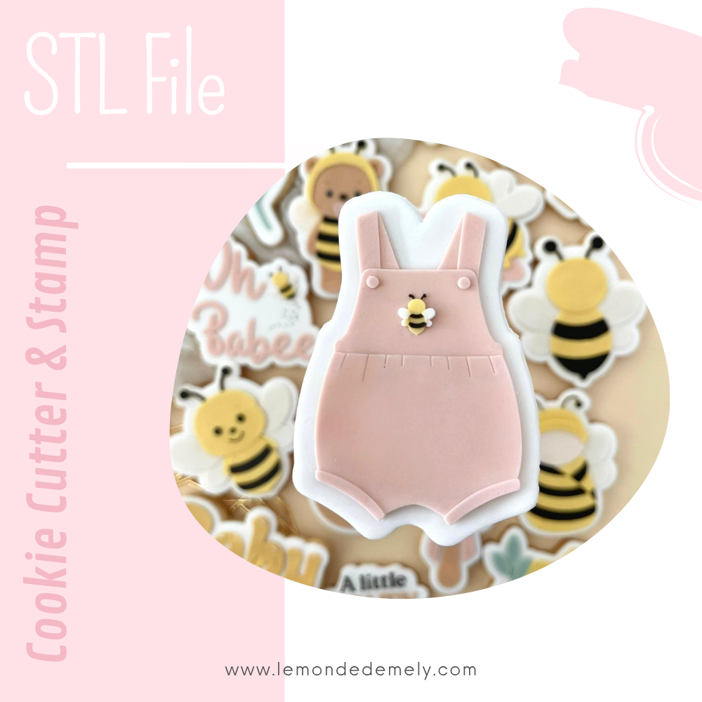 #466 - Baby Dress with Bee