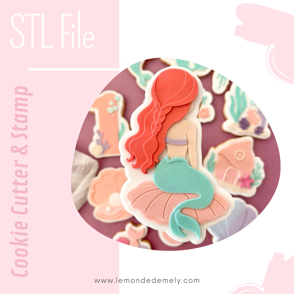 #746 - Mermaid from back