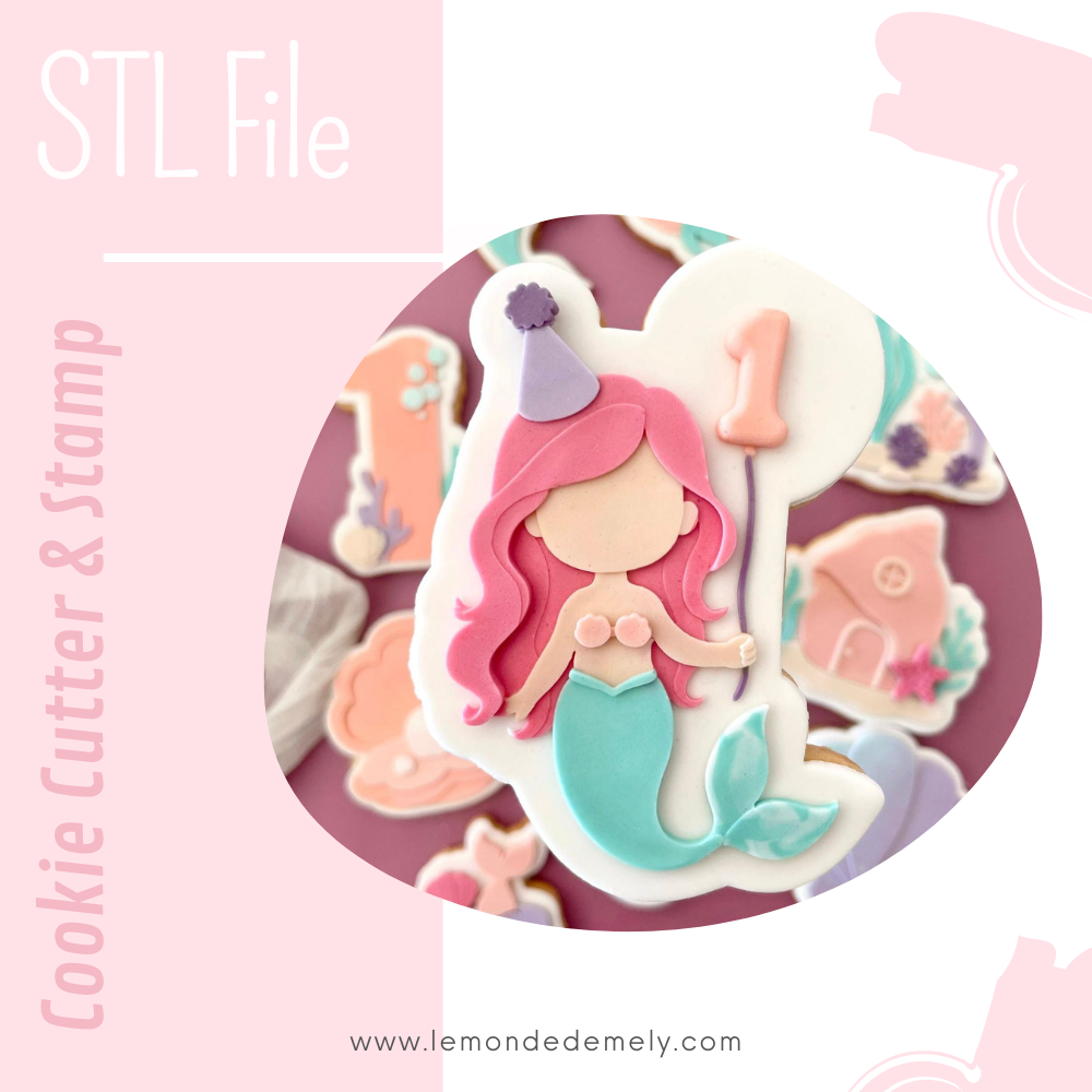 #740 - Mermaid with Balloon