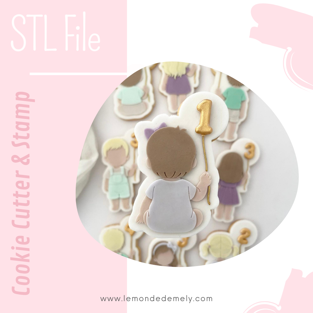 #835 - Girl holding balloon