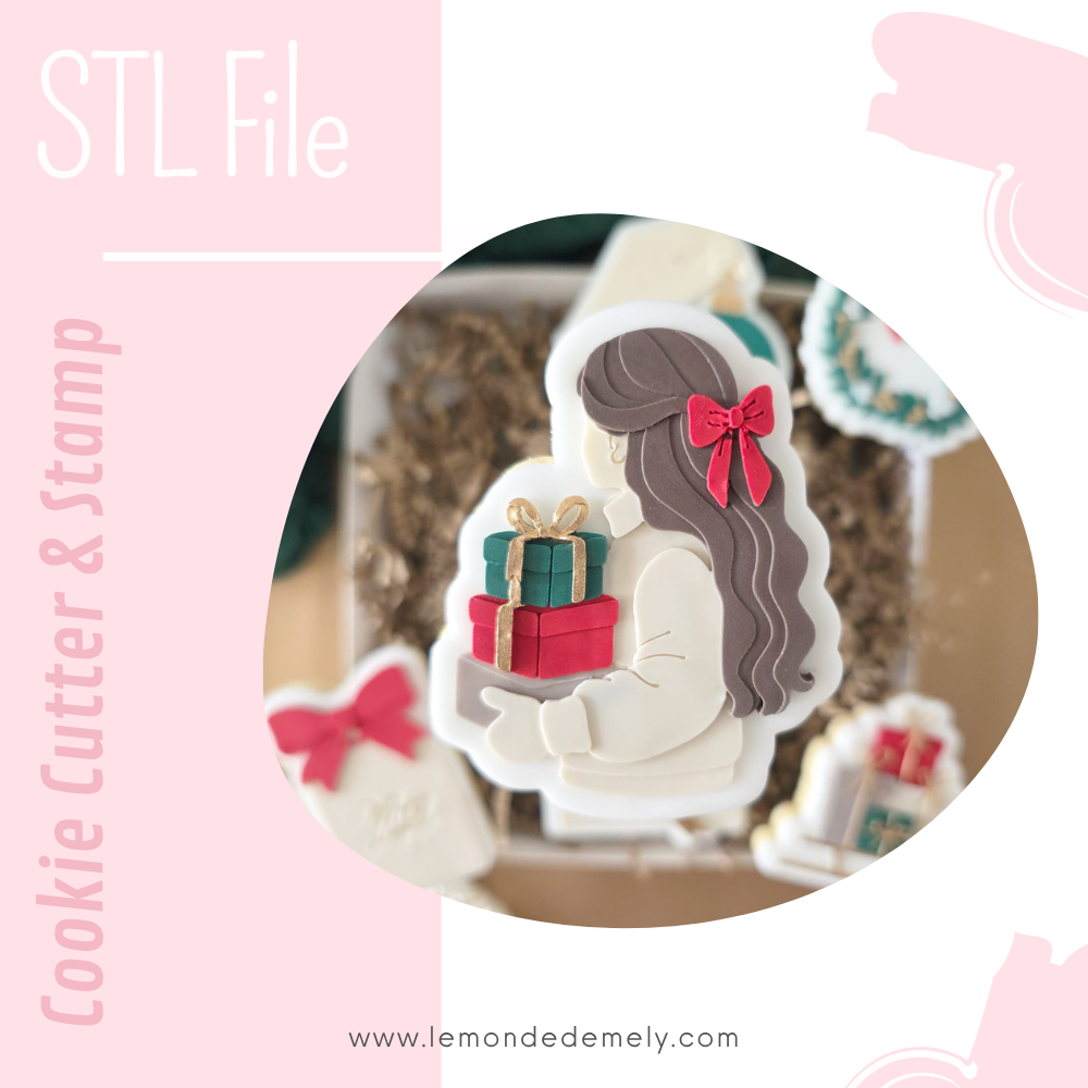 #921 - Girl with Giftbox