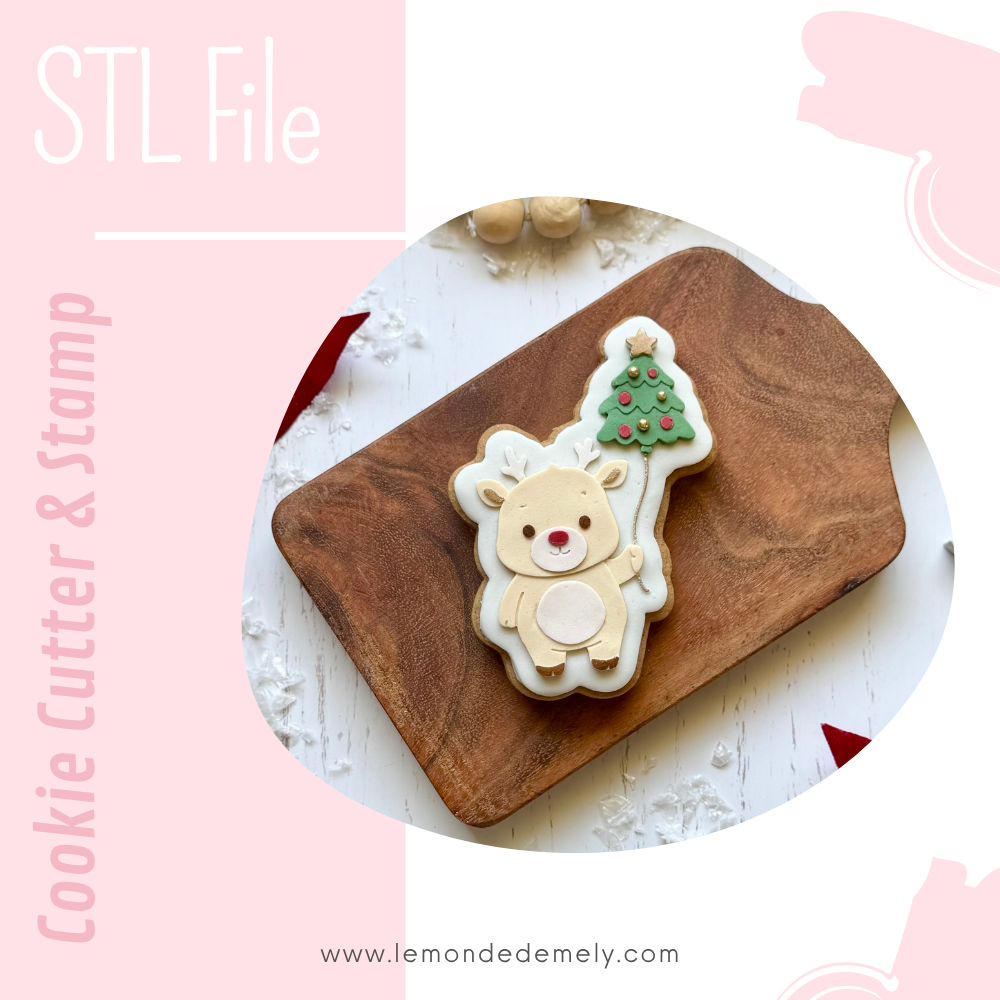 #966 - Deer with balloon