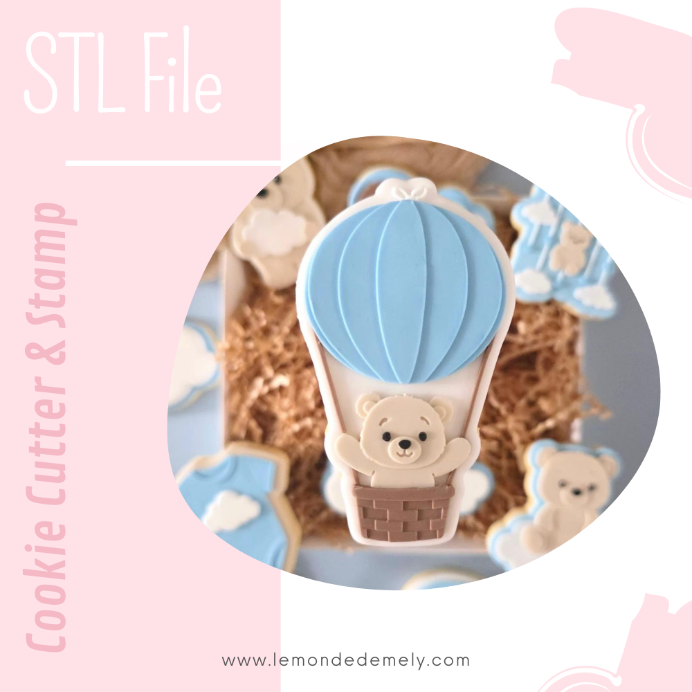 #1110 - Bear on Hot Balloon