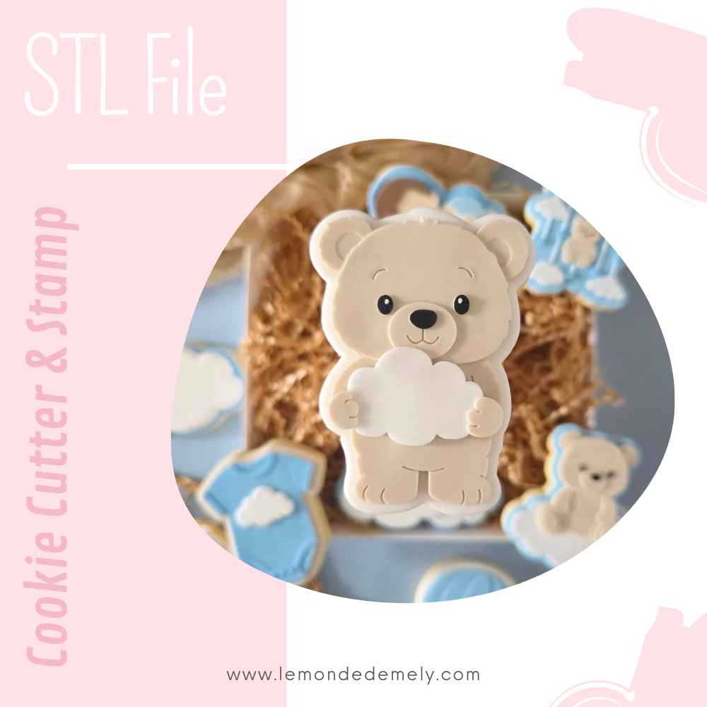 #1111 - Bear with Cloud