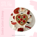 #1243 - Heart Pizza