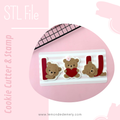 #1254 - I love You Bear Set (3p)