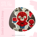 #1266 - Bear with Spiderman Costume