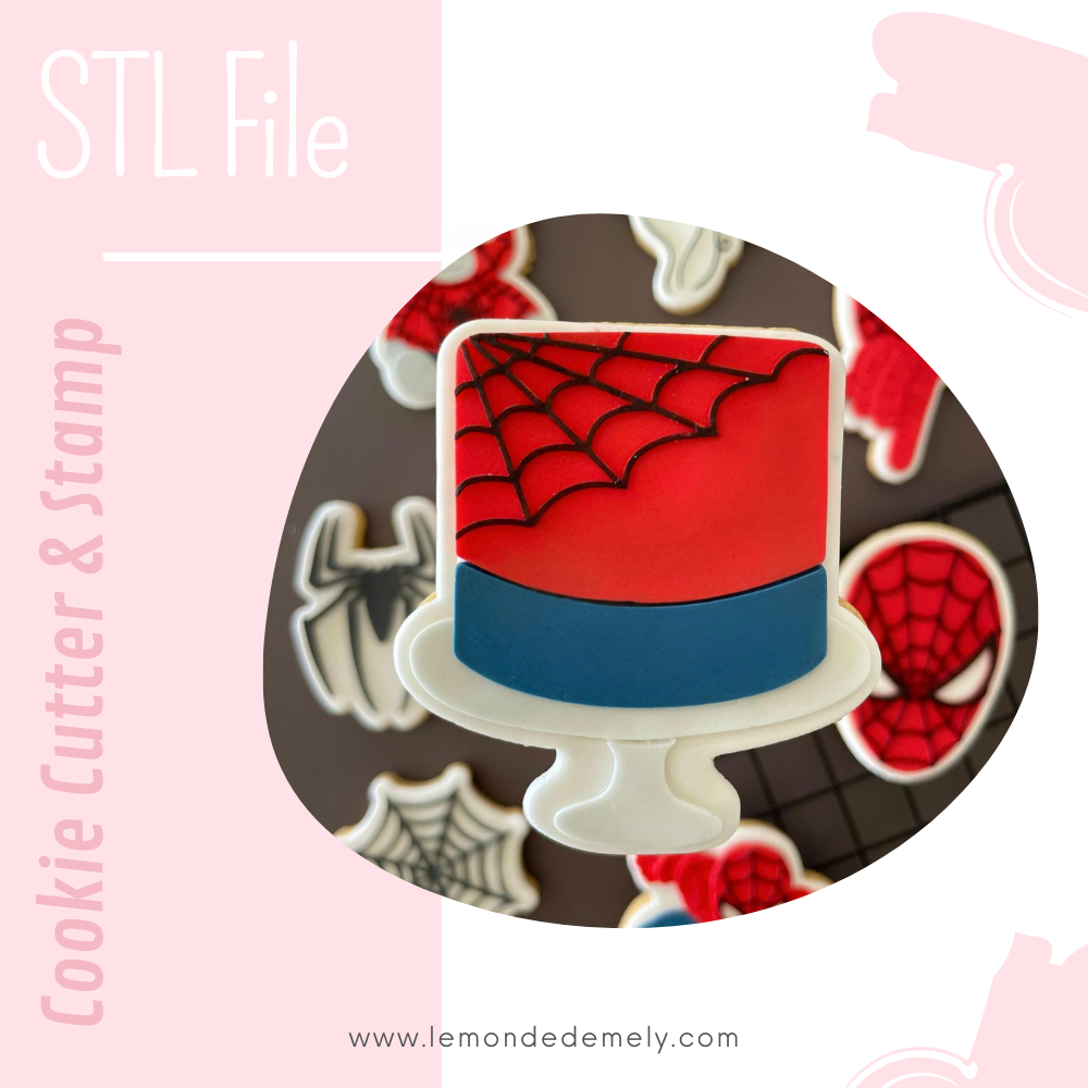 #1260 - Spiderman Cake