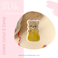 #1721 - Bear with Backpack