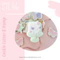 #1743 - Butterfly Cake
