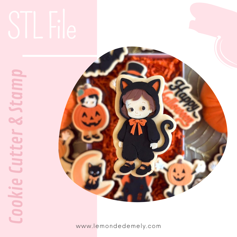 #1907 - Girl with Cat Costume