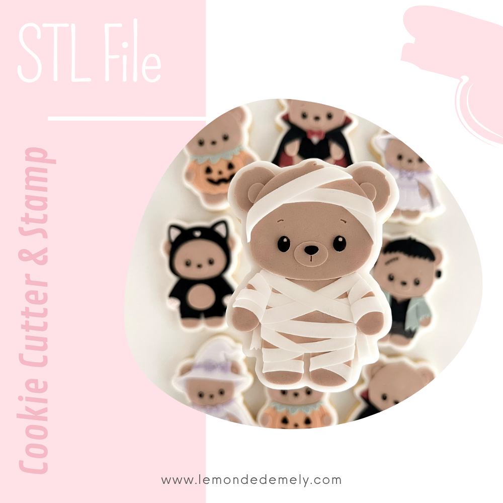 #1919 - Bear with Mummy Costume