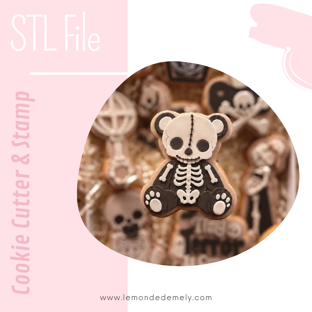#1980 - Skeleton Teddy