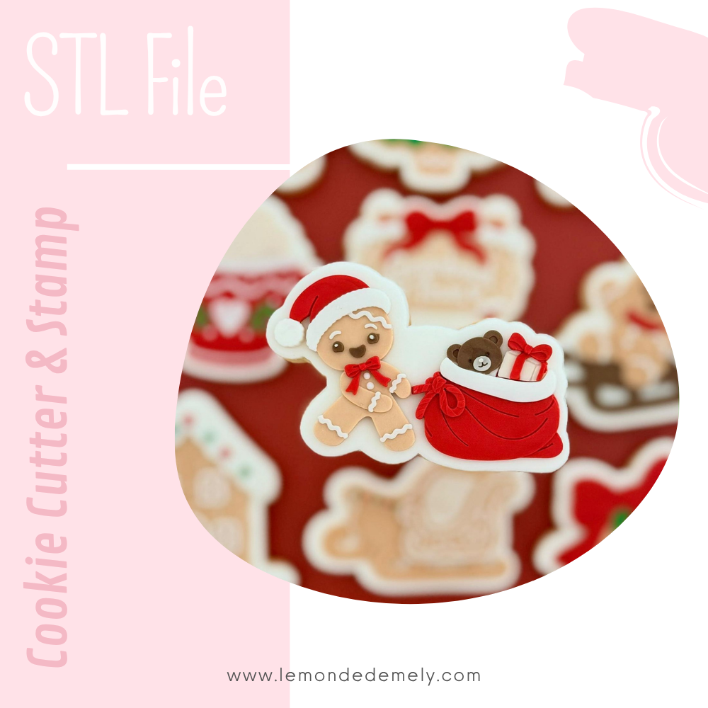 #2045 - Gingerbread with Bag