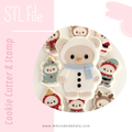 #2055 - Snowman Teddy