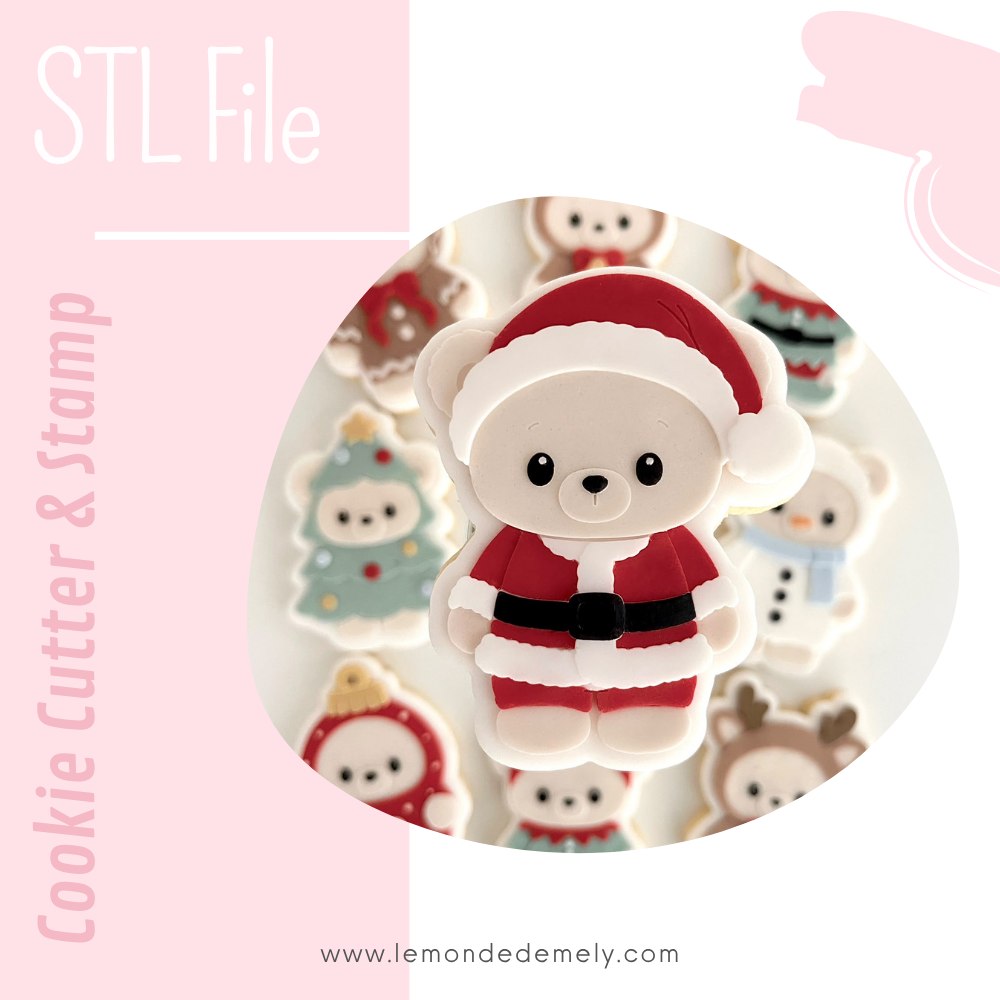 #2057 - Santa Teddy