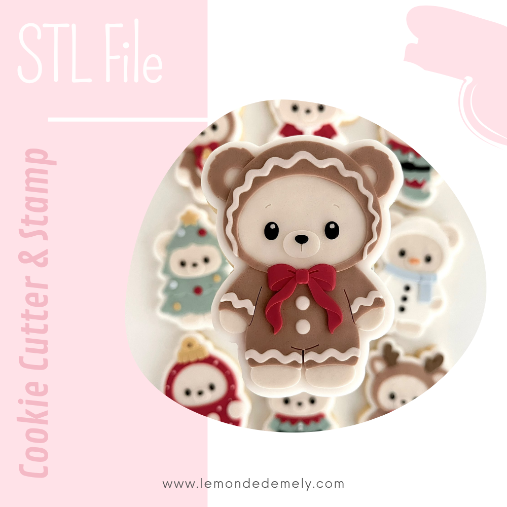 #2053 - Gingerbread Teddy