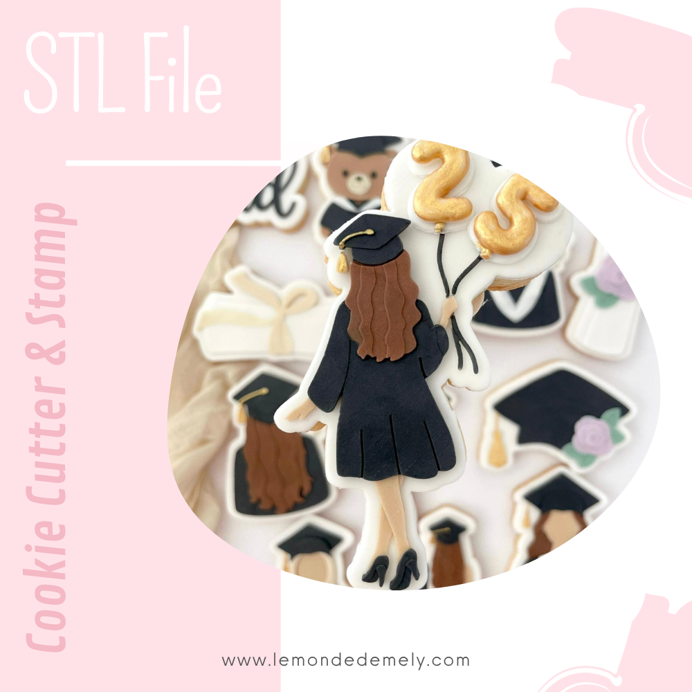 #714 - Girl holding Balloon Numbers