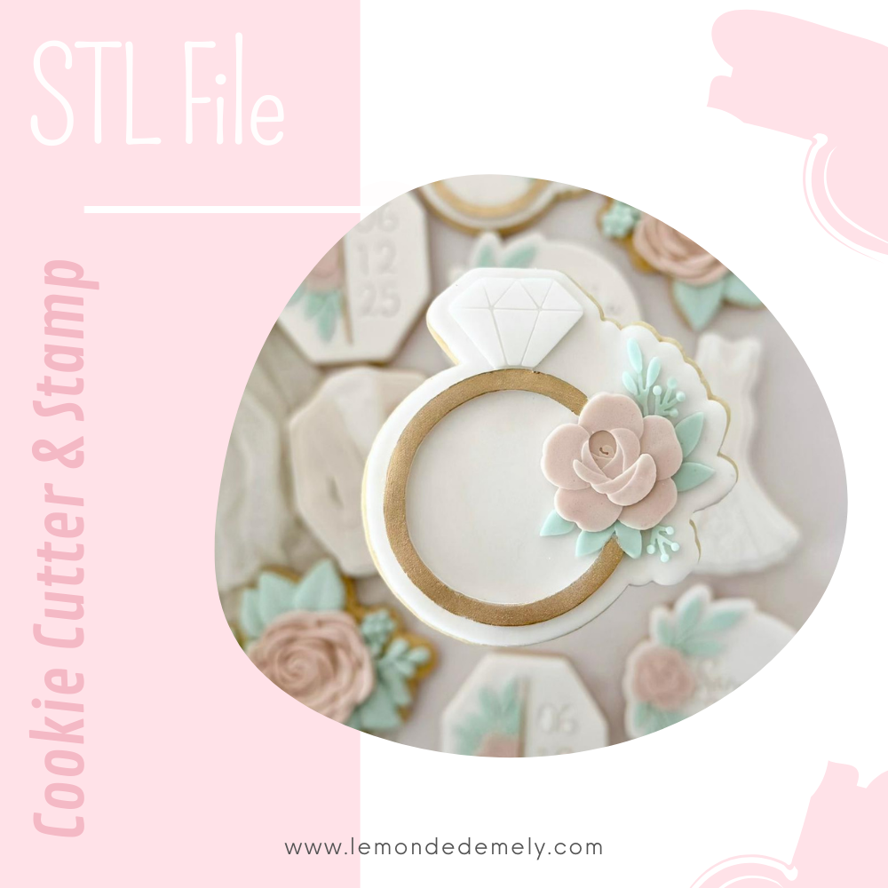 #1413 - Ring with Flowers
