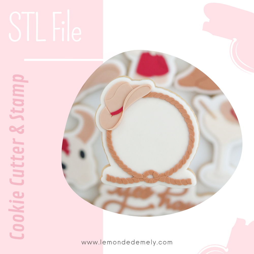 #725 - Rope Frame with Hat