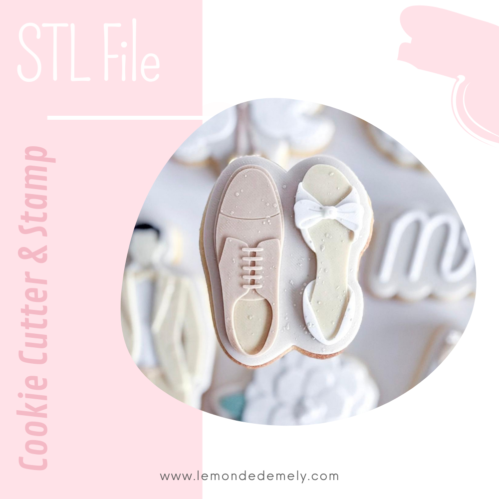 #1397 - Bride and Groom Shoes